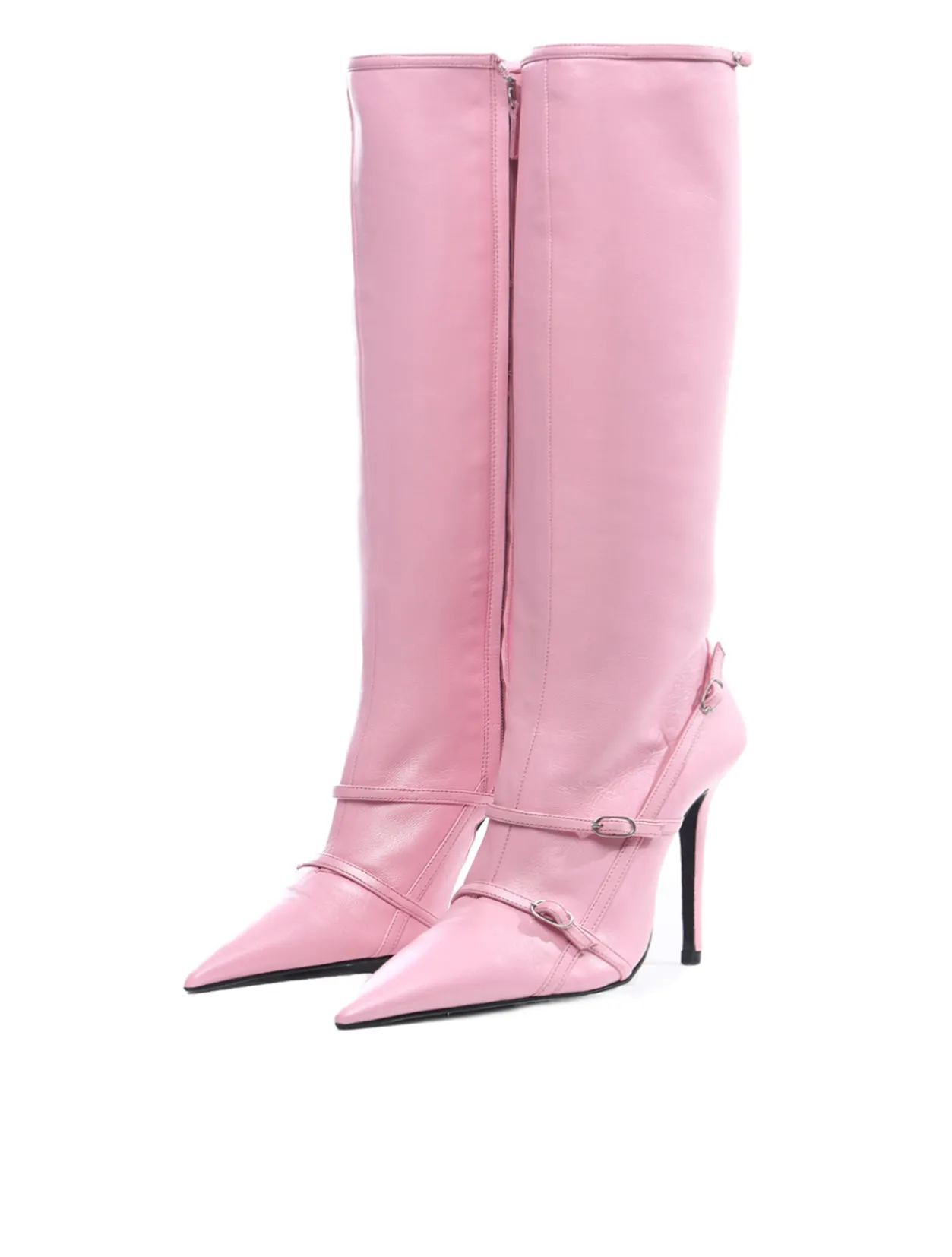 ABRA Knee High Belt Boots