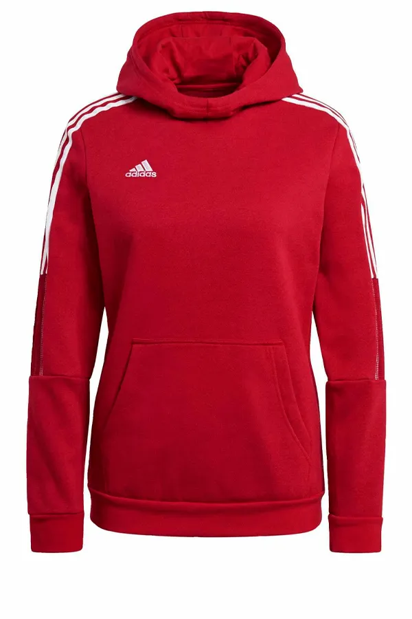 Adidas Women Logo Hoodie Red