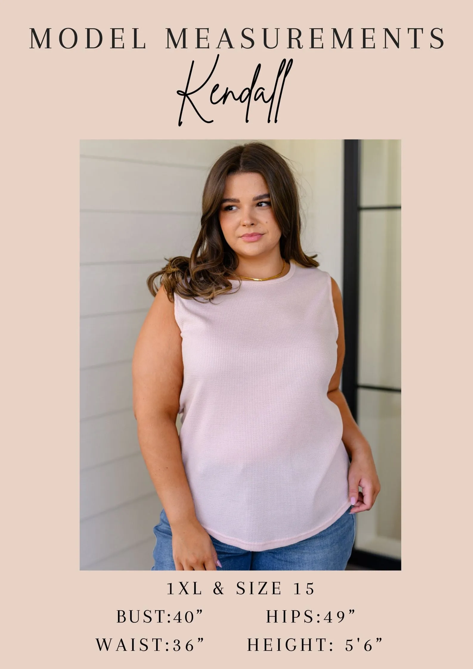 Angela V-Neck Top in Blush