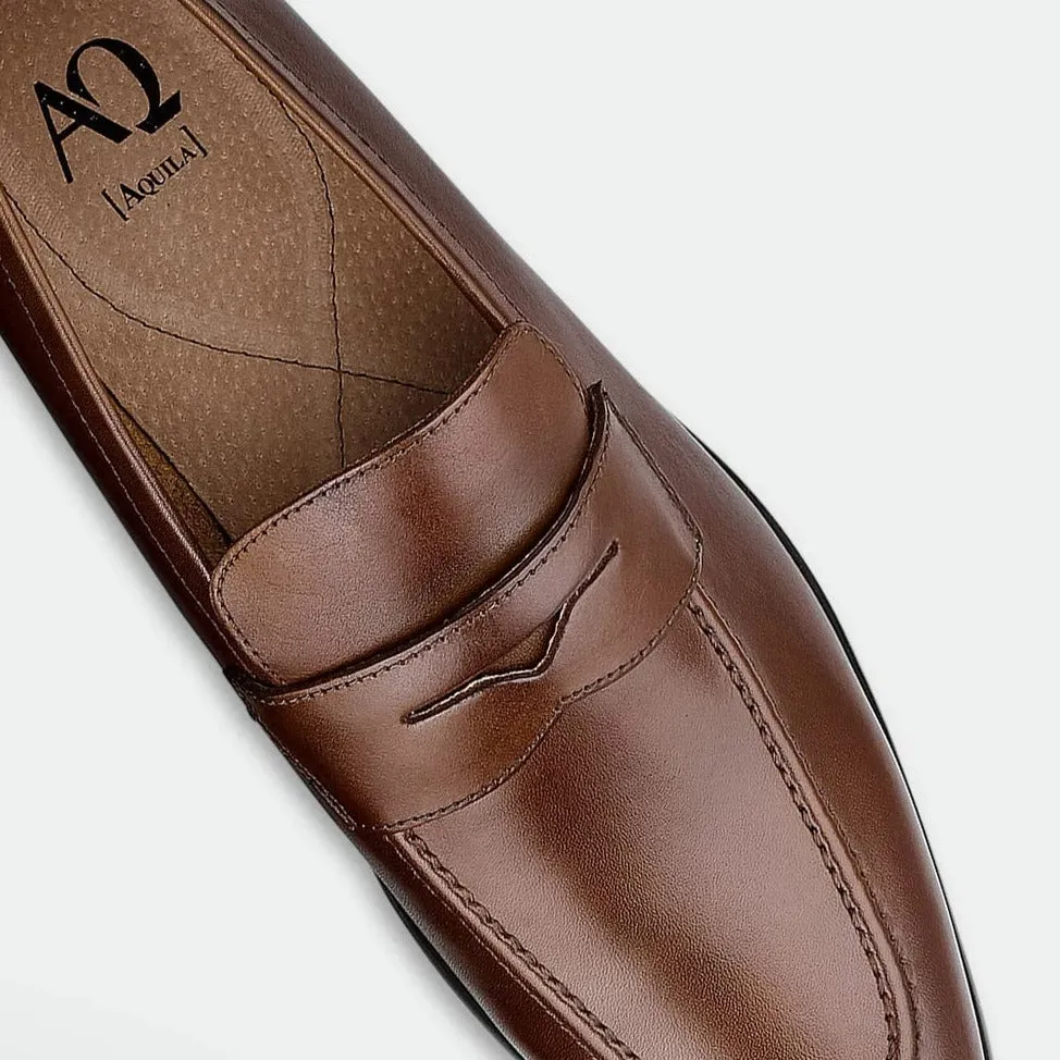 AQ by Aquila Penley Brown Loafers