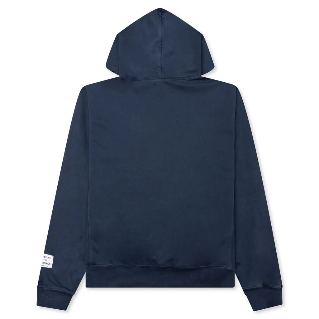 ATK Stacked Logo Hoodie - Navy