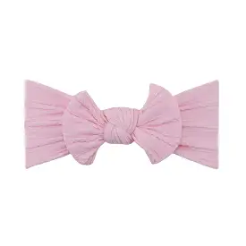 Baby Top Knot Single Bow Headband Peony