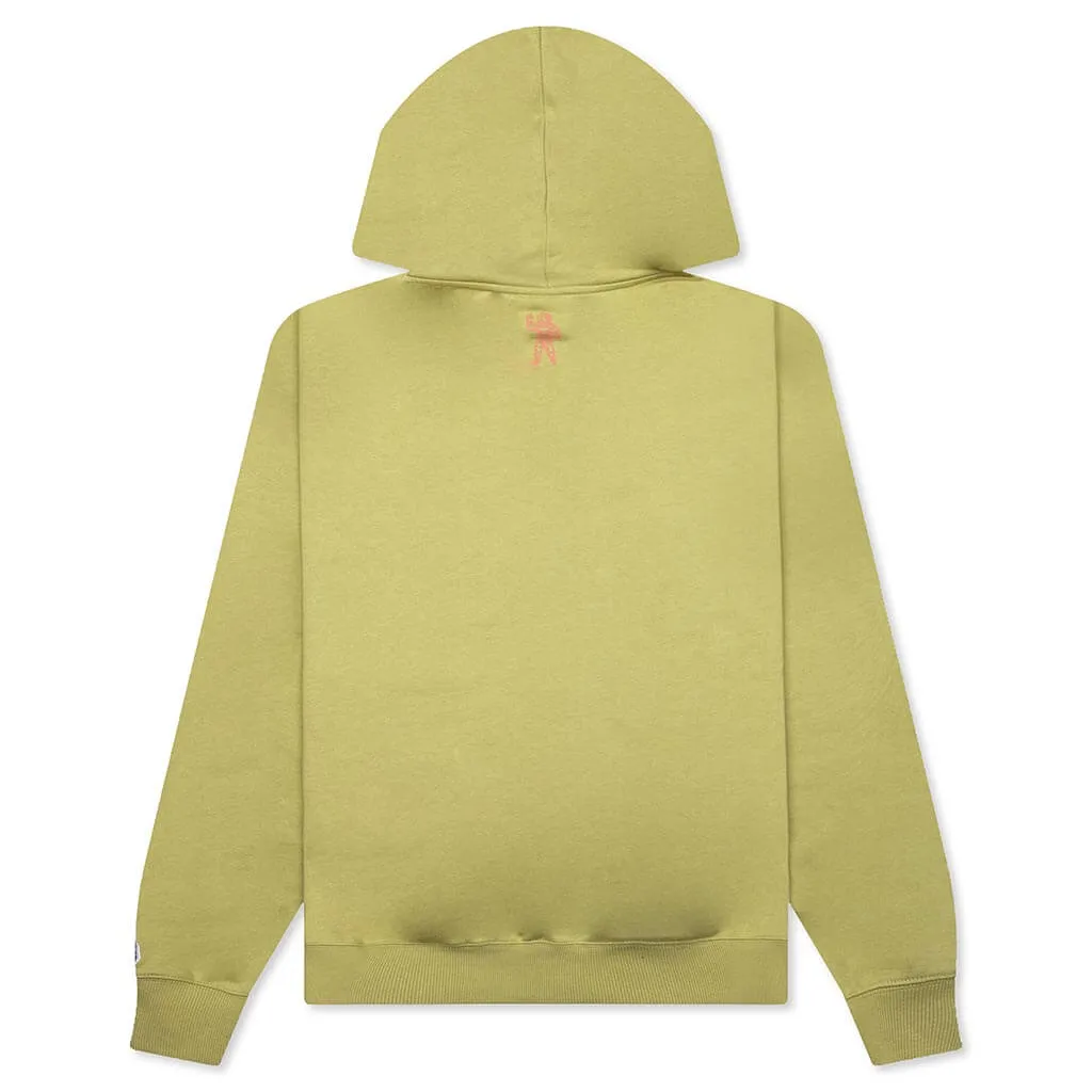 BB Script Hoodie - Leek Green