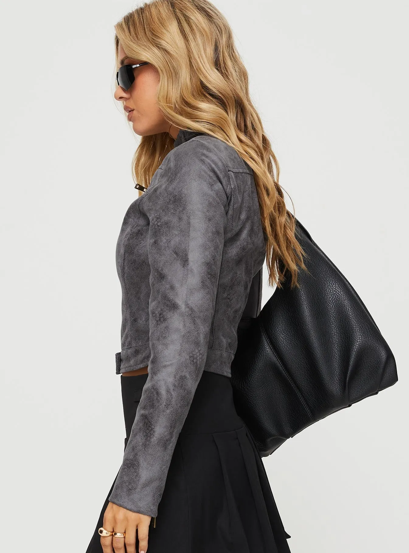 Bella Moto Jacket Charcoal