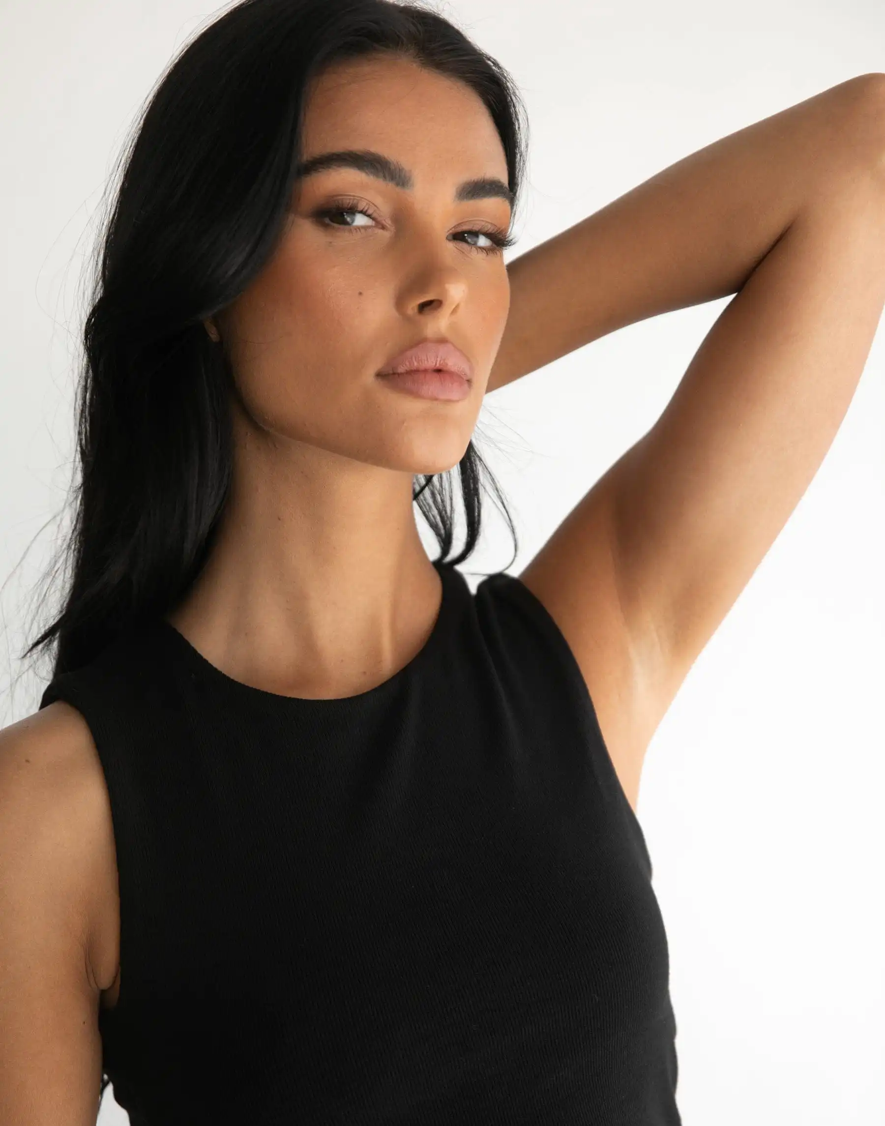 Bettie Crop Top (Black)