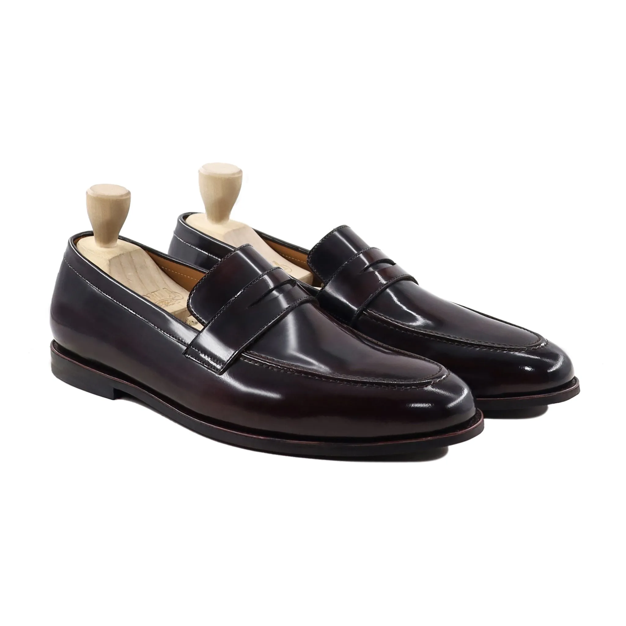 BEVERLI - BOX LEATHER HIGH SHINE LOAFER