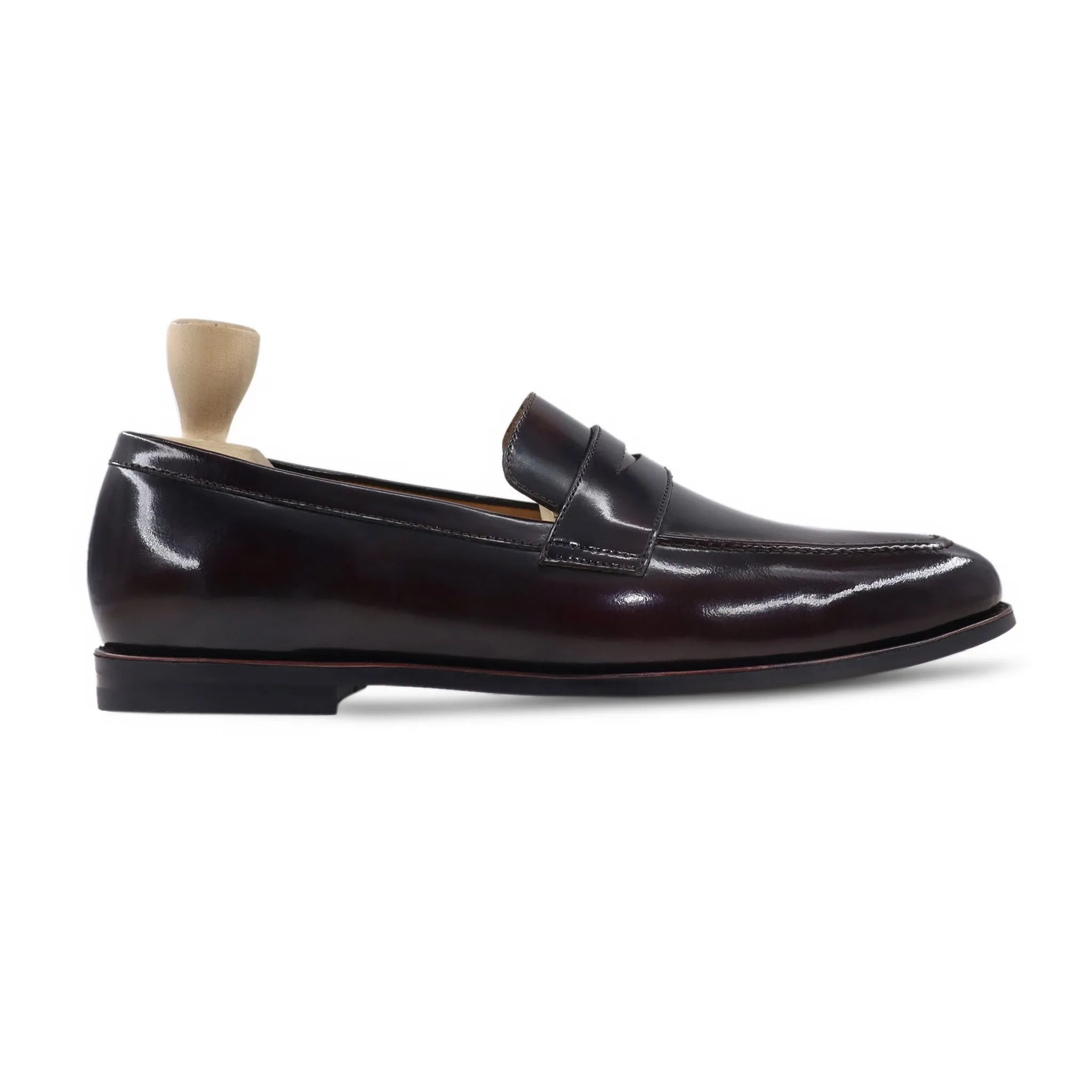 BEVERLI - BOX LEATHER HIGH SHINE LOAFER