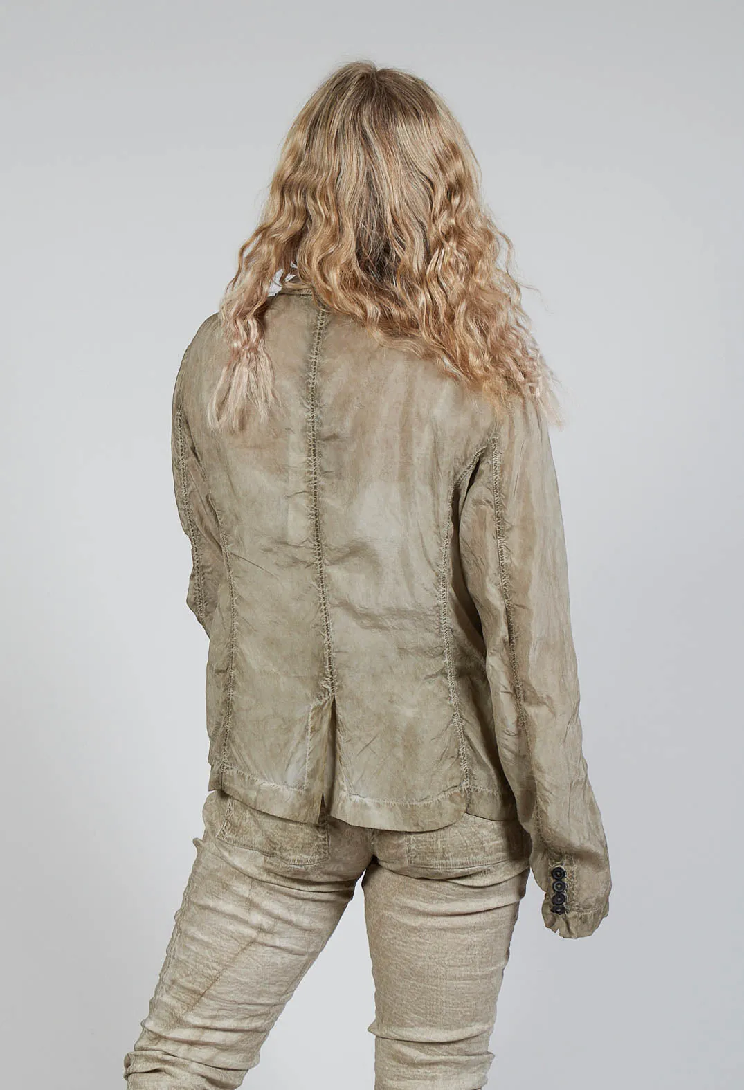 Bleached Jacket in Linen