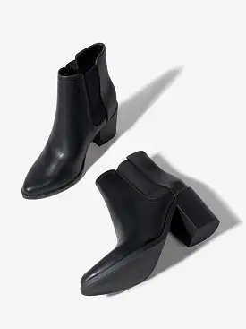 Block Heel Chelsea Boots