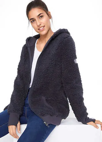 bonprix Teddy Fleece Jacket | Grattan