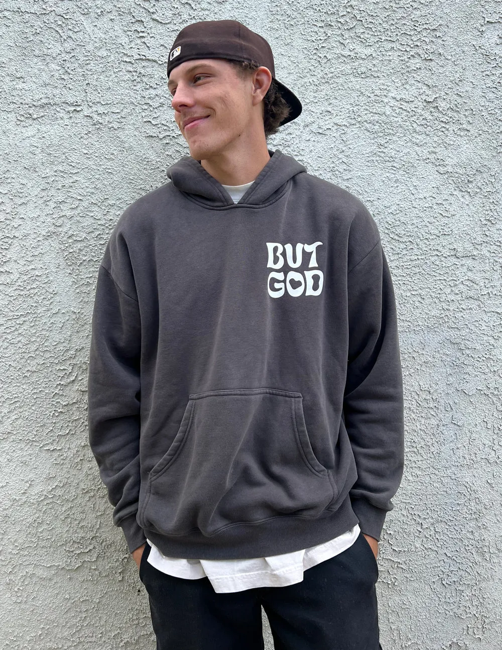 But God Grey Unisex Hoodie