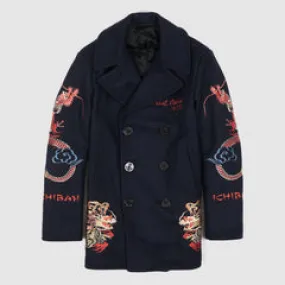 Buzz Ricksons Embroidered Sucka P-Coat