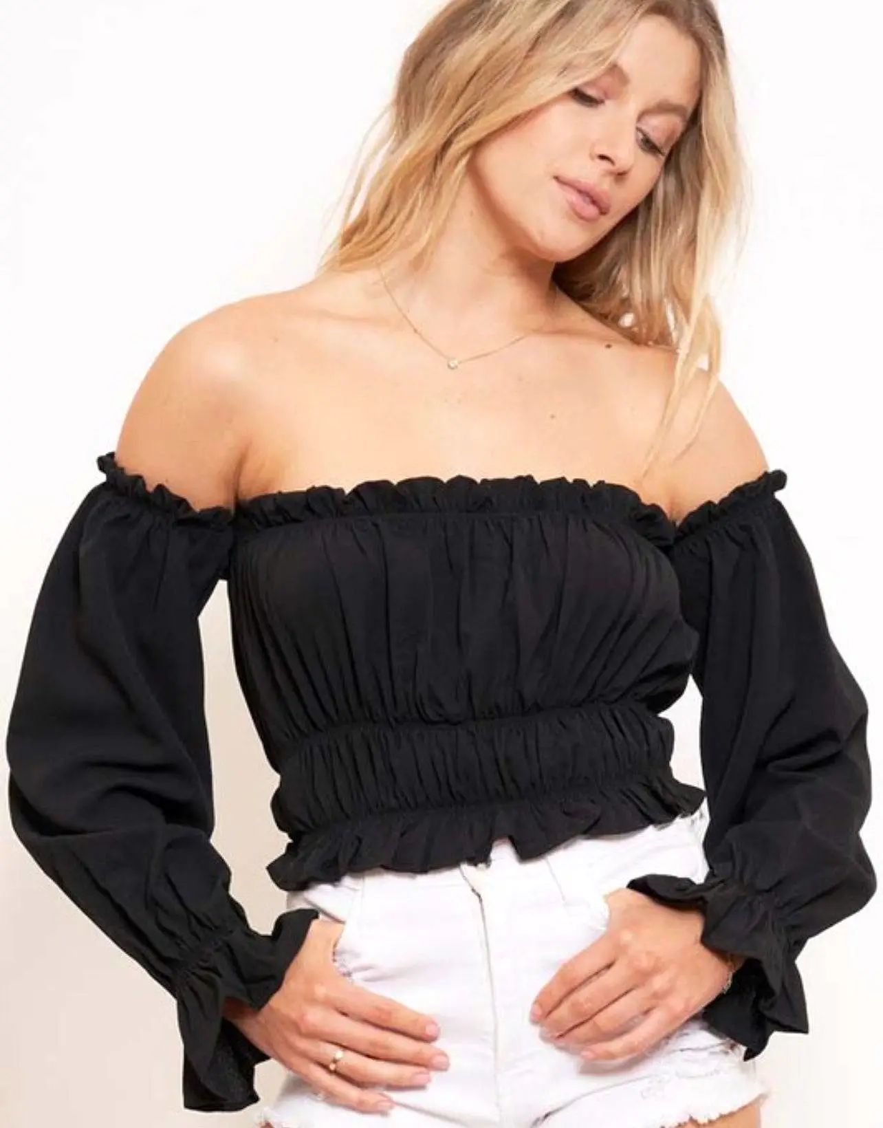 Celine Off Shoulder Top