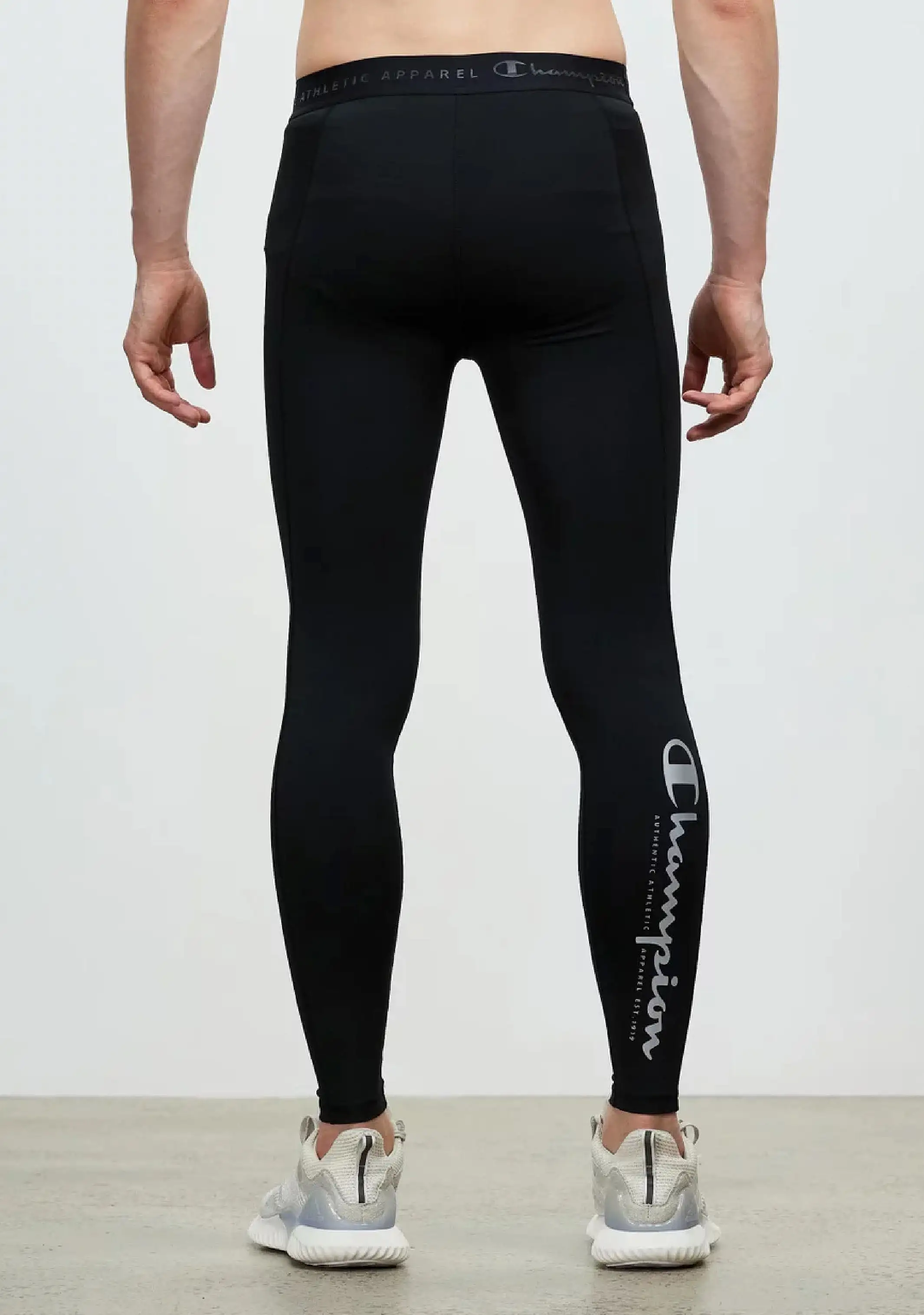 Champion Mens Powercore Full Length Tight <br> AX9BN BLK