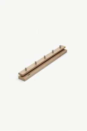 Cutter Coat Rack 72 in Oak    