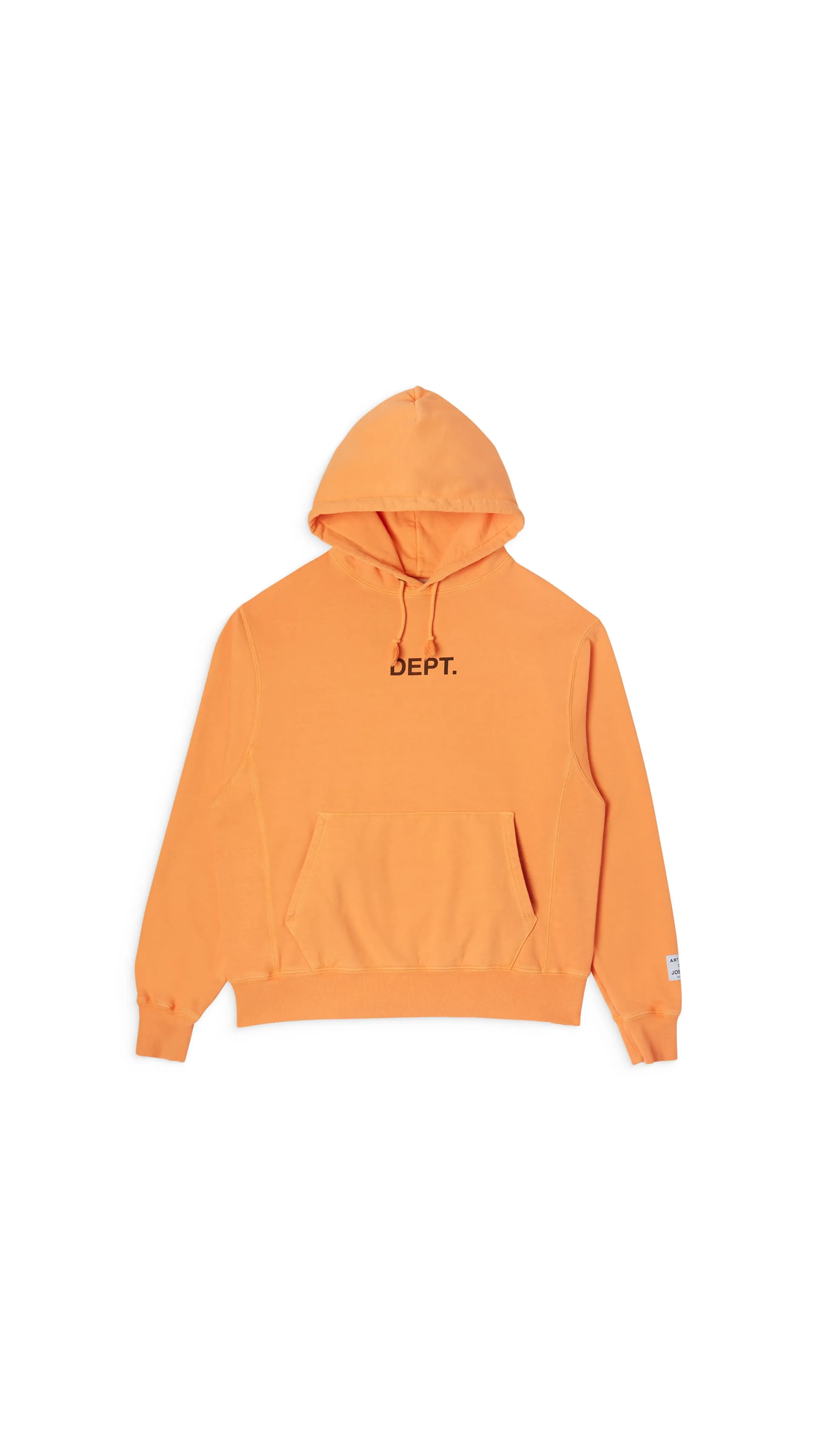 Dept Logo Hoodie - Flo Orange