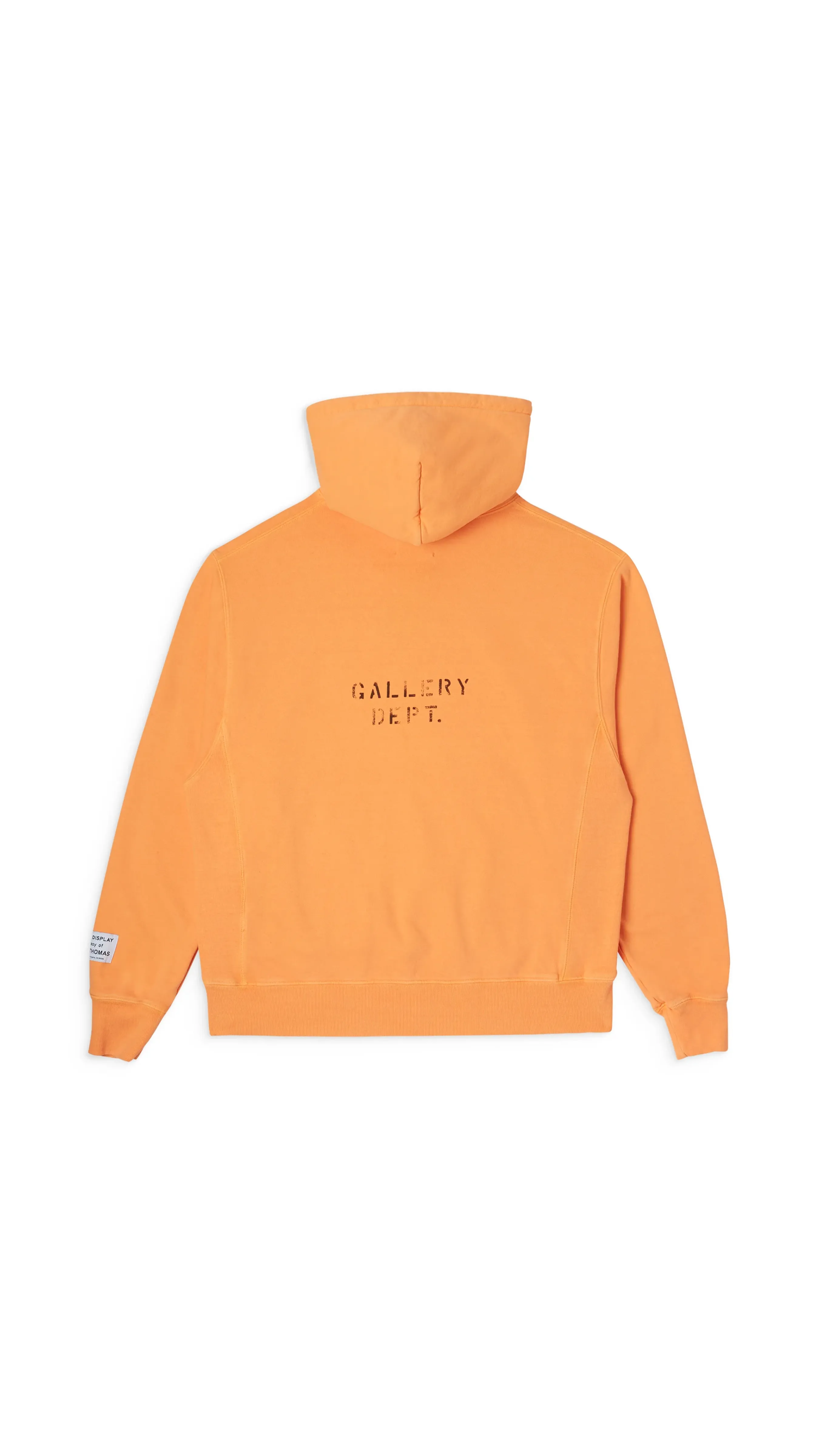 Dept Logo Hoodie - Flo Orange