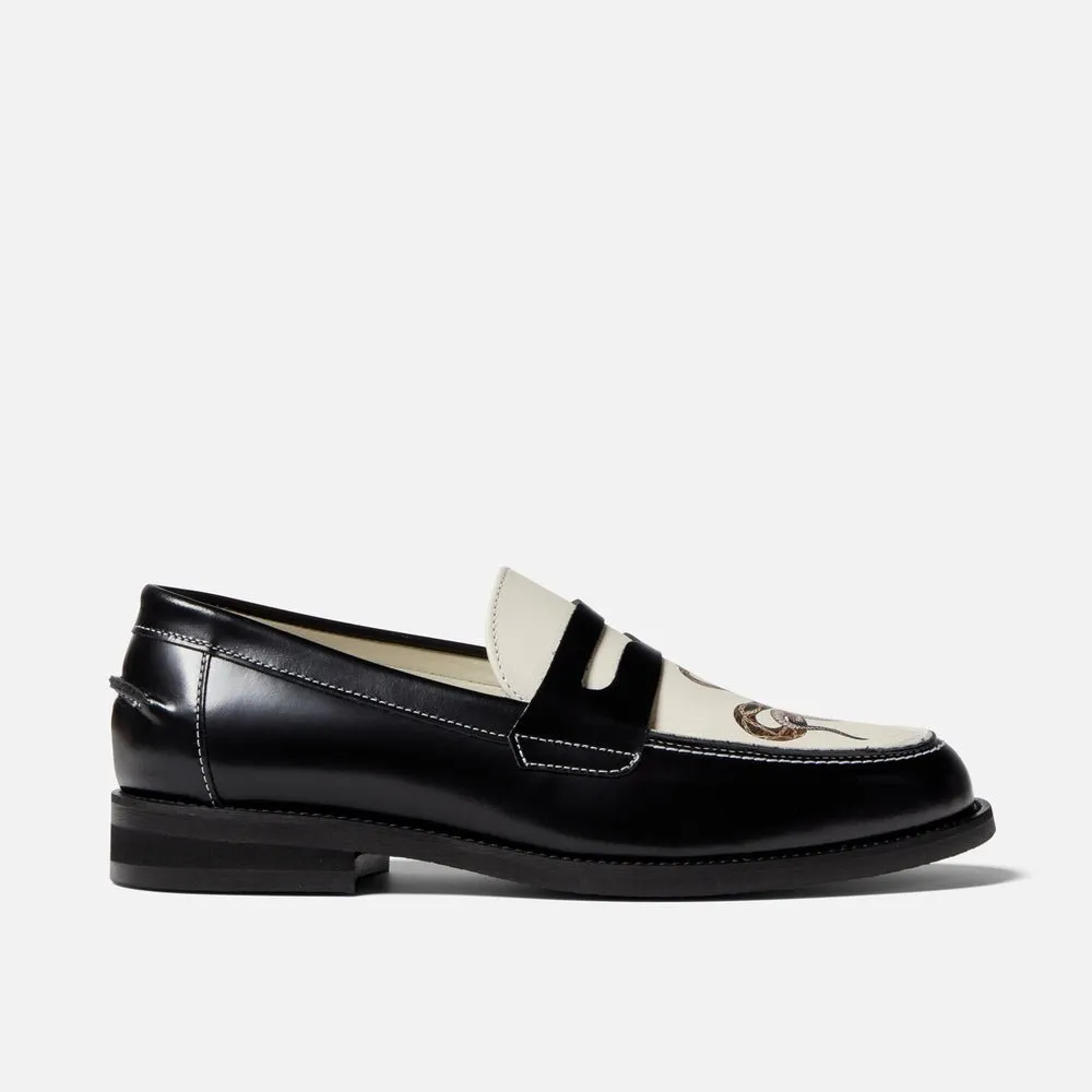 Duke + Dexter Wilde Snake Penny Loafer - Men's