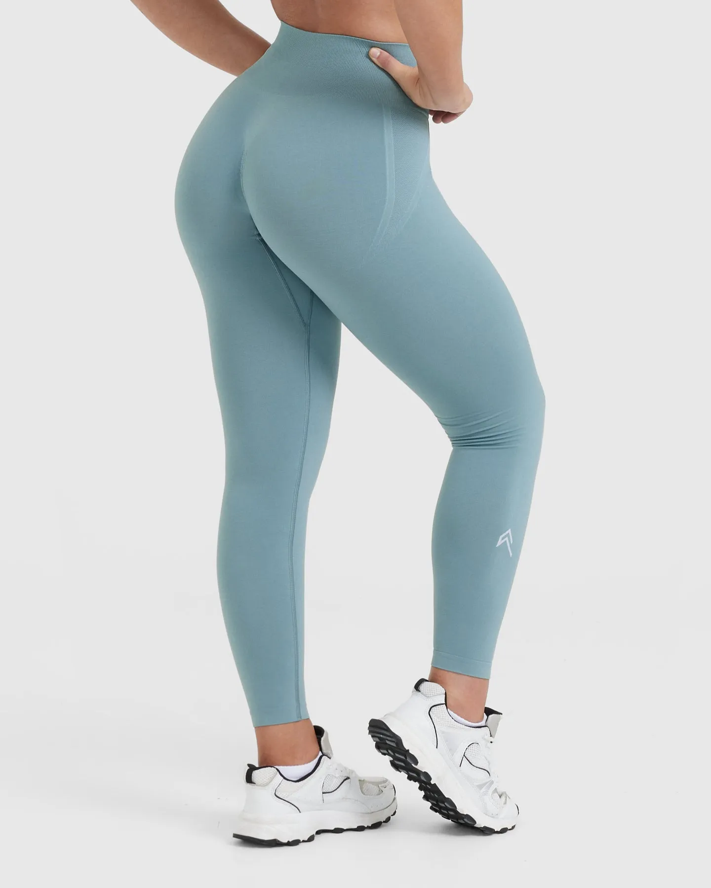 Effortless Seamless Leggings | Steel Blue