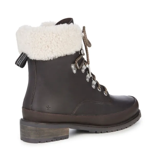 EMU Australia Okab Waterproof Leather Boots in Espresso