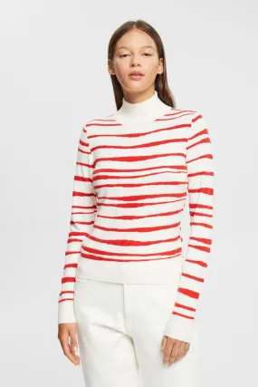 Esprit Soft Viscose Striped Sweater