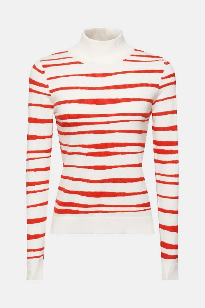 Esprit Soft Viscose Striped Sweater