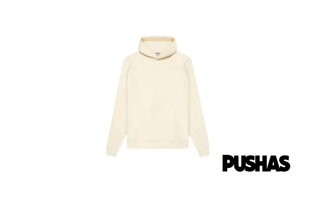 ESSENTIALS Pull-Over Hoodie 'Cream' SS21