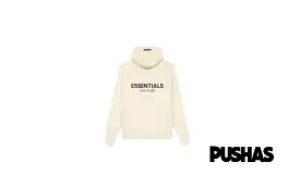 ESSENTIALS Pull-Over Hoodie 'Cream' SS21