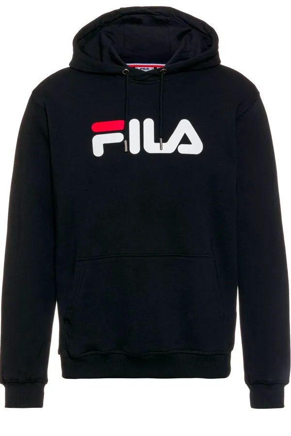 FILA Women Logo Hoodie Black