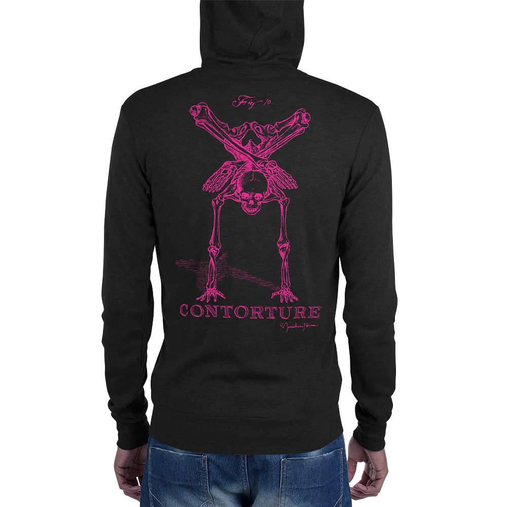 GenderNonSpecific ZIPadeedooda Hoodie: Pinky