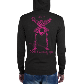 GenderNonSpecific ZIPadeedooda Hoodie: Pinky