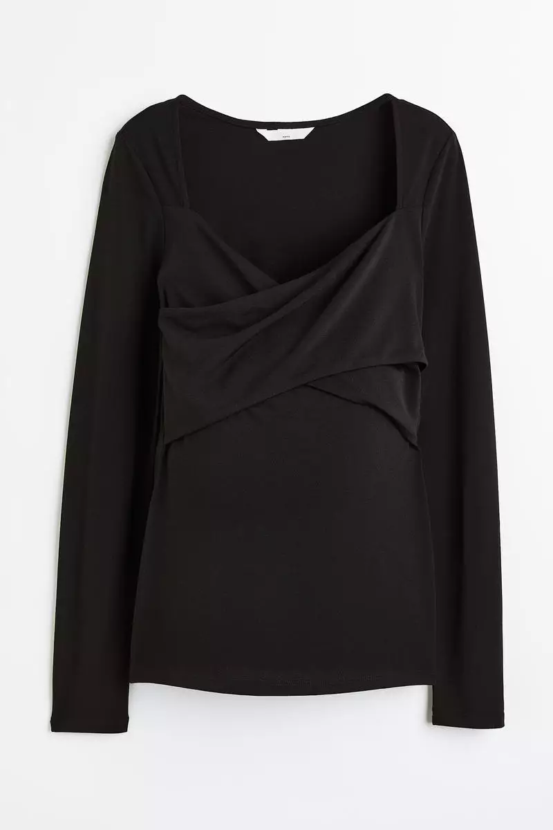 H&M MAMA Jersey nursing top