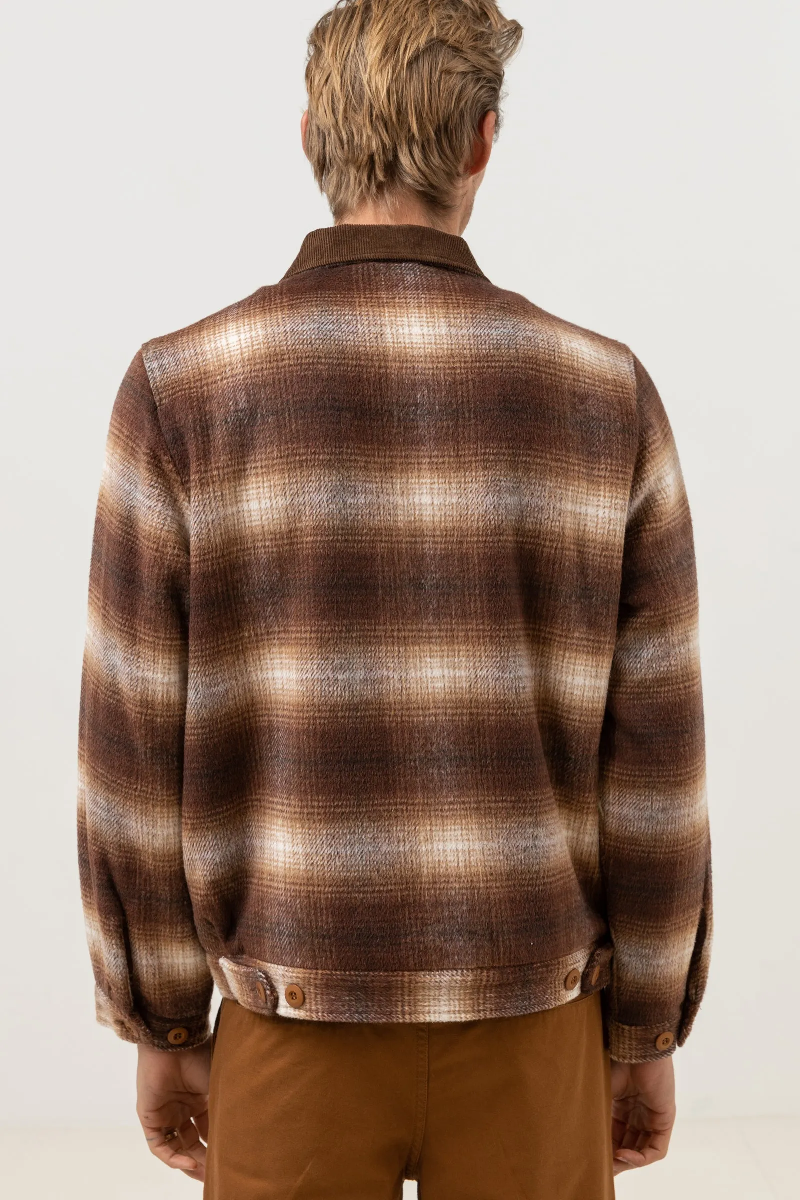 James Check Jacket Cedar