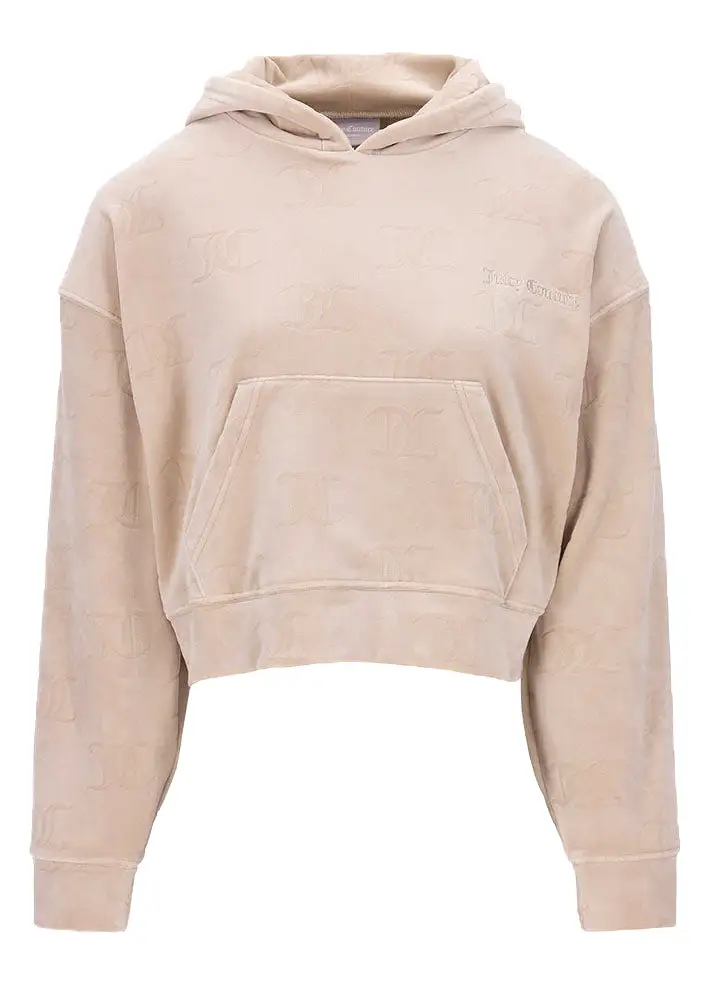 Juicy Couture Mariah Hoodie - warm taupe