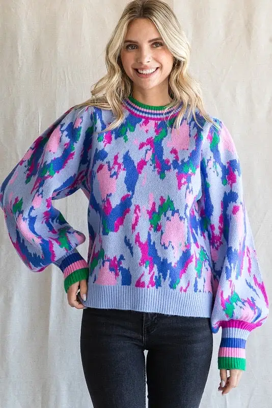 Kenzie splatter Sweater