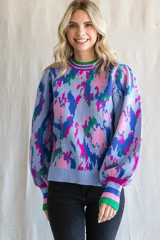 Kenzie splatter Sweater