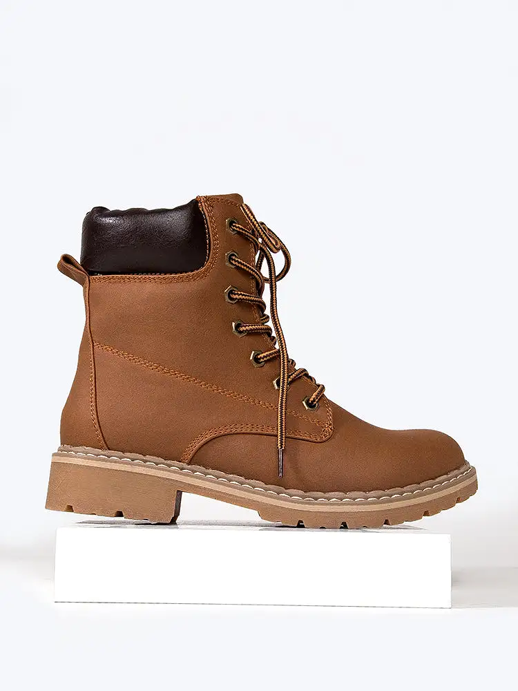 Lace Up Utility Boots