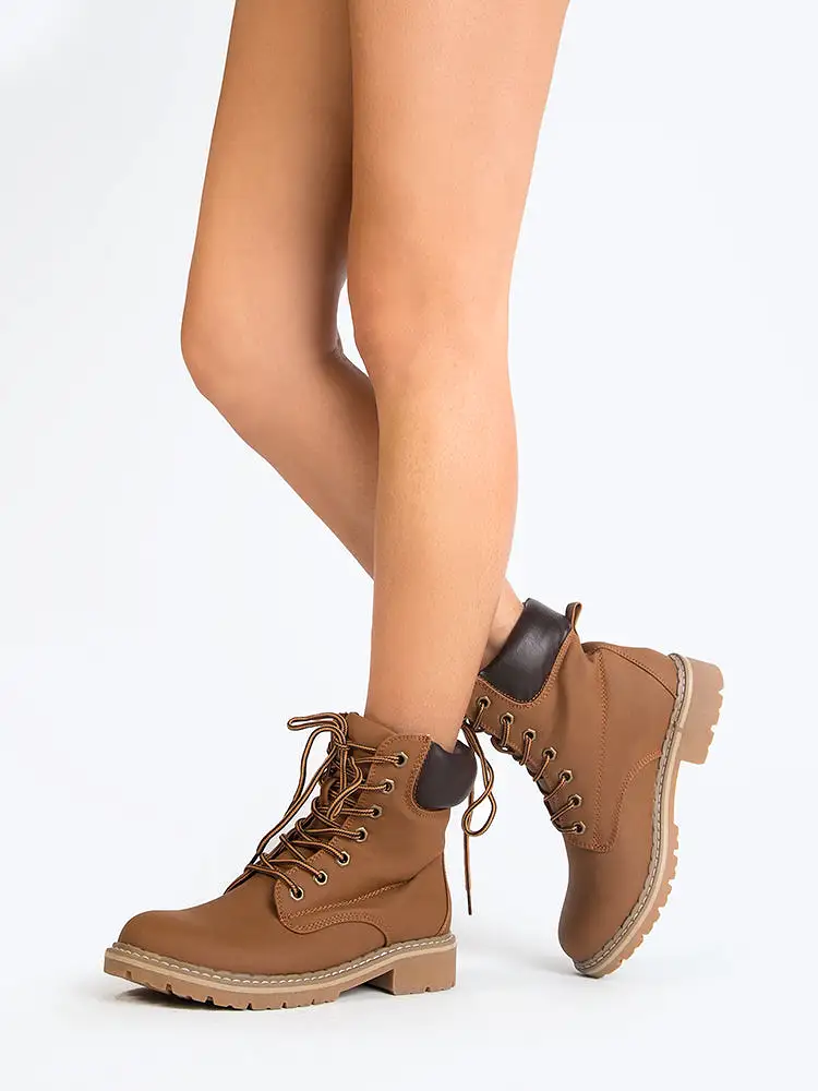 Lace Up Utility Boots