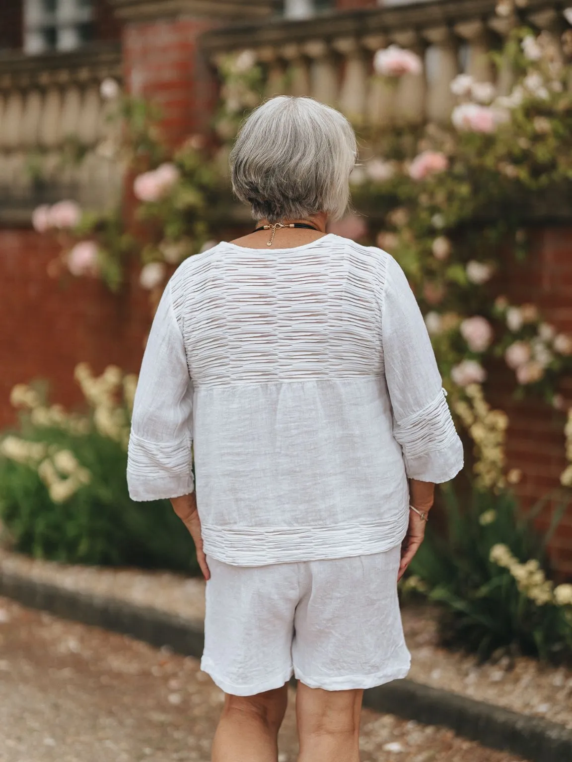 Linen Textured Jacket Mandy