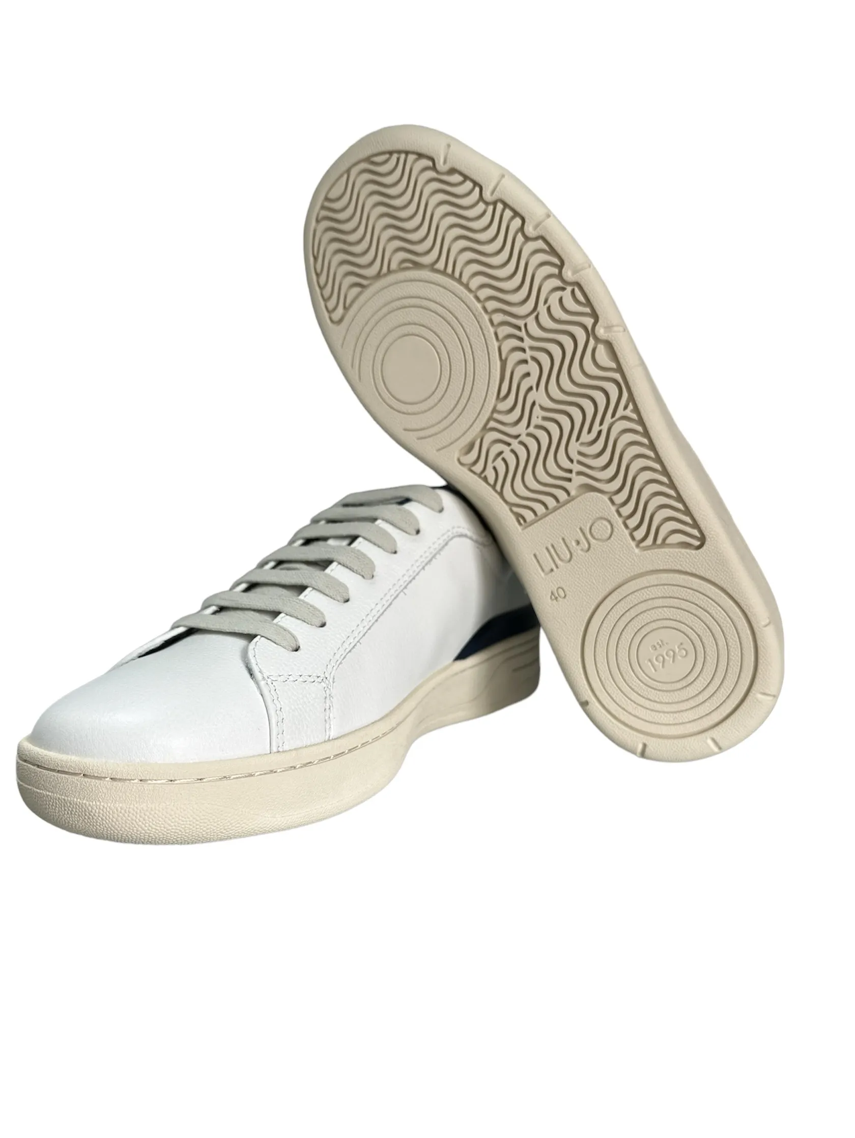 Liujo sneaker uomo bianco/blu ARTICOLO 7B3003P0102S3068