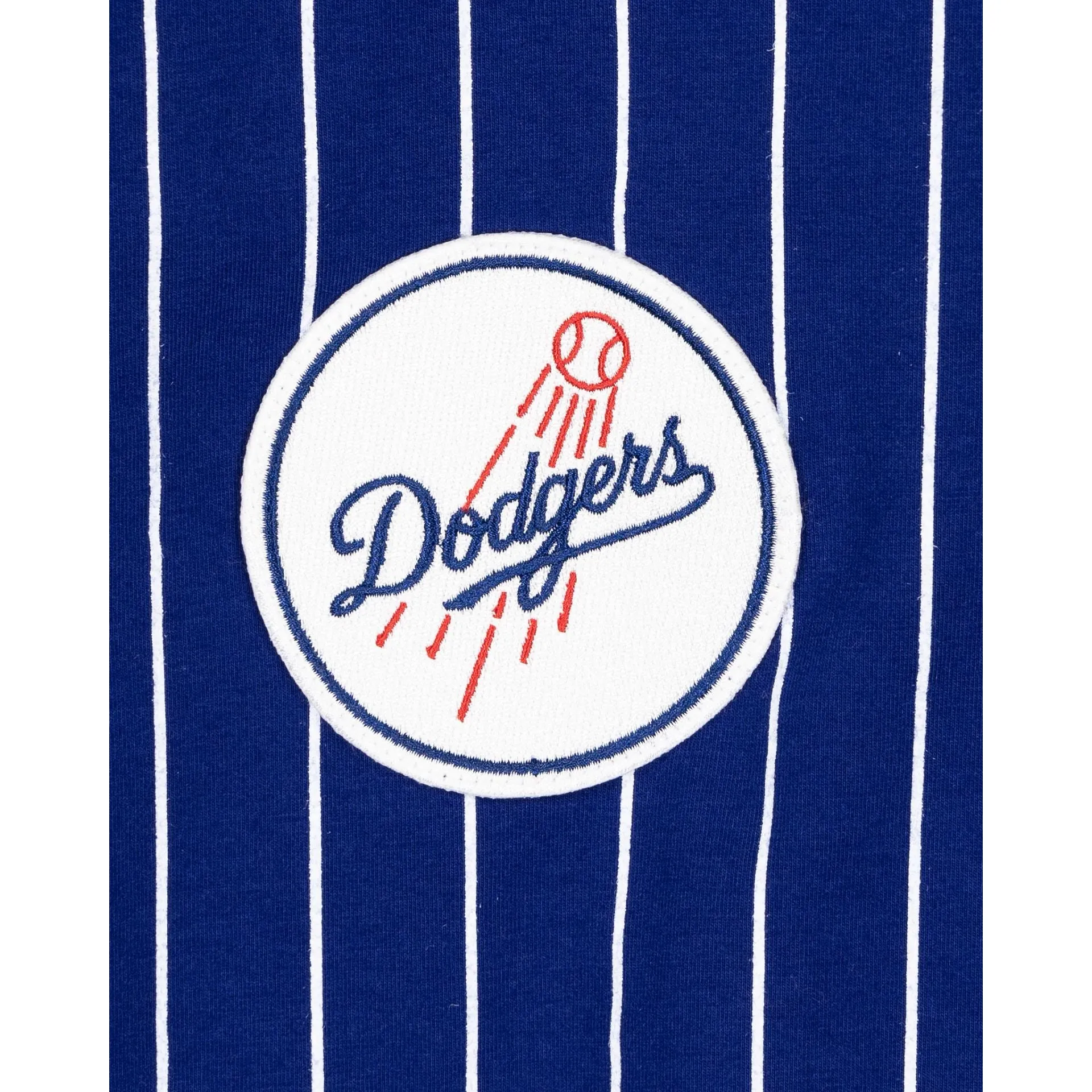 Los Angeles Dodgers Logo Select Pinstripe Hoodie