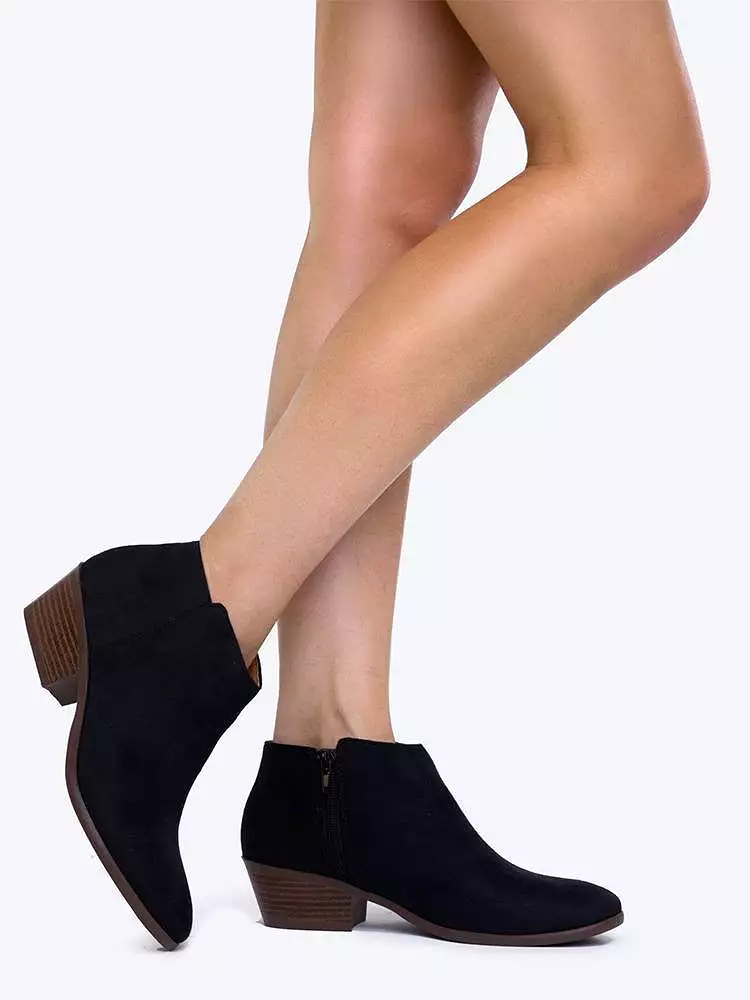 Low Ankle Western Bootie