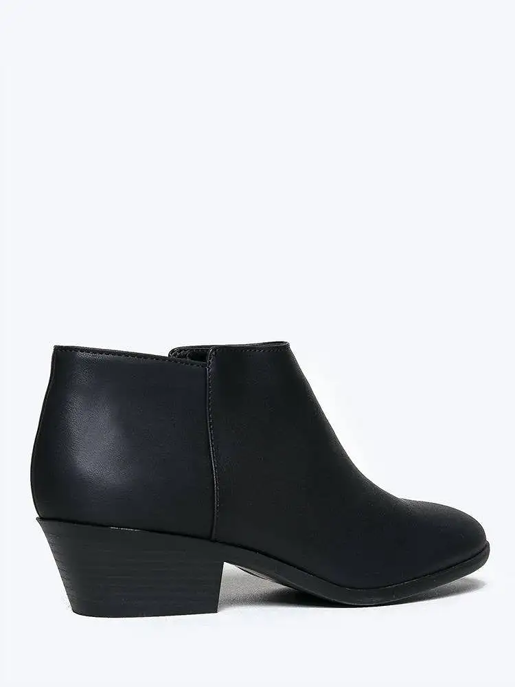 Low Ankle Western Bootie