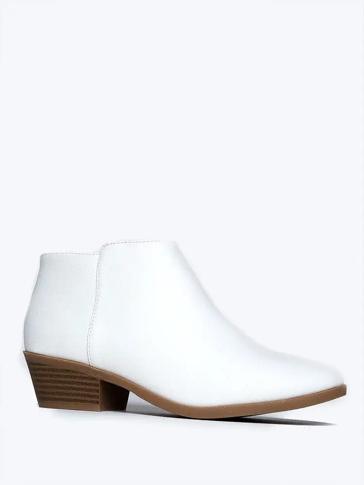 Low Ankle Western Bootie