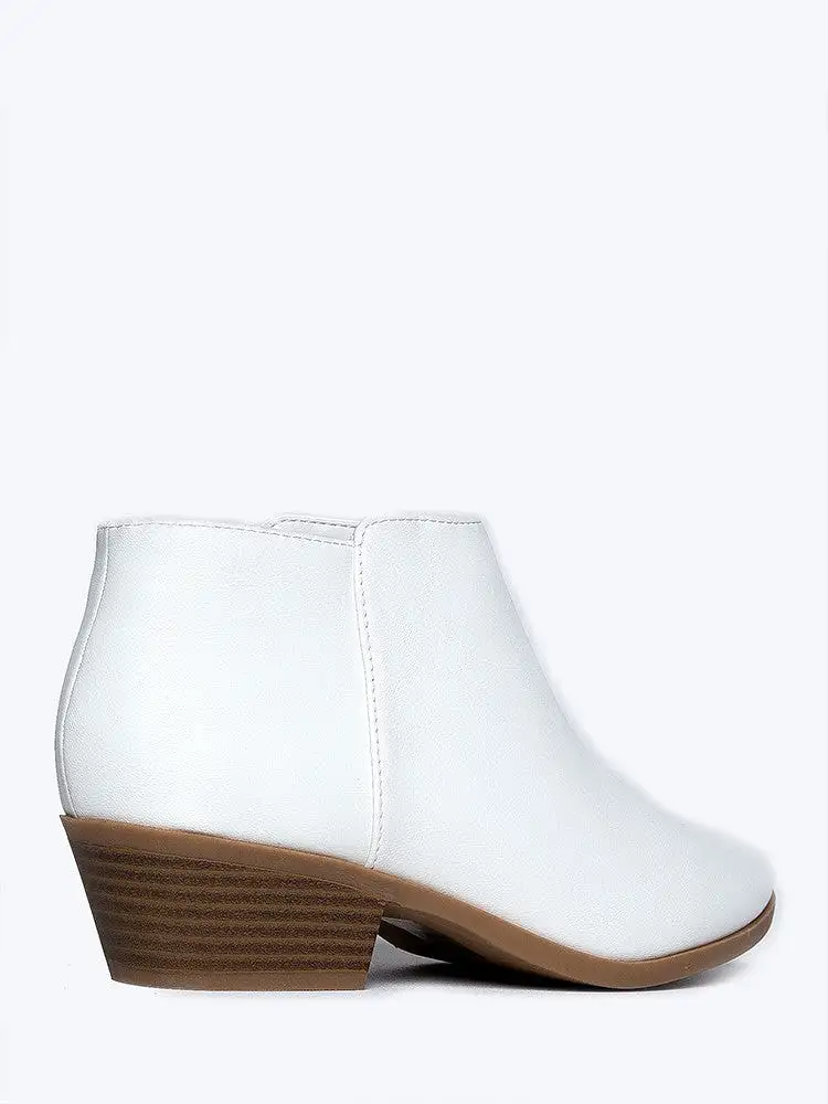 Low Ankle Western Bootie