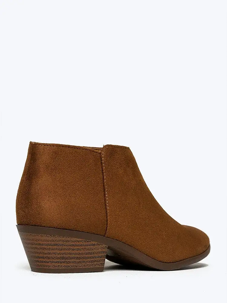 Low Ankle Western Bootie