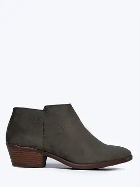 Low Ankle Western Bootie