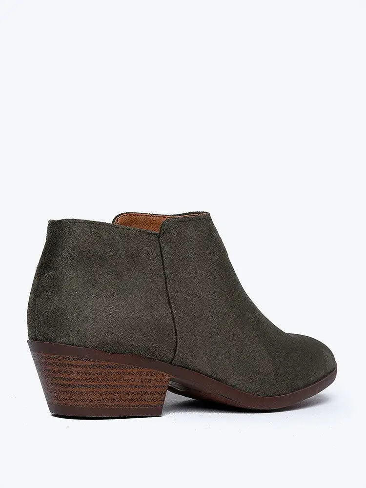 Low Ankle Western Bootie