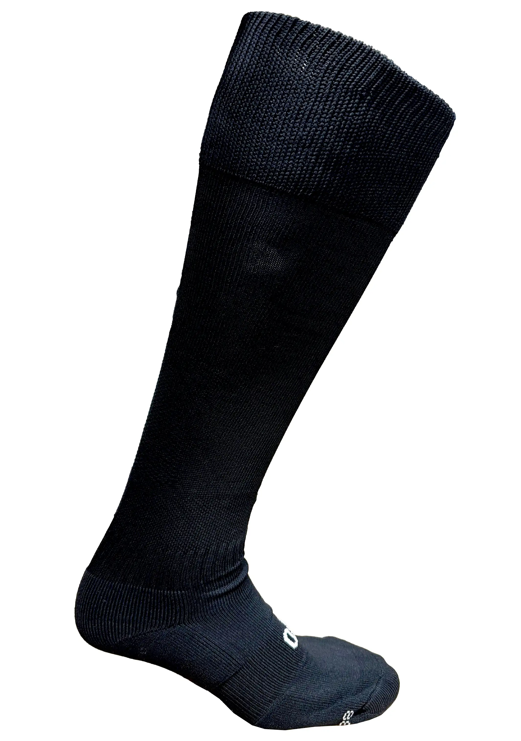 Macron Senior Port Adelaide Home Full Length Socks Black <br> 58542794