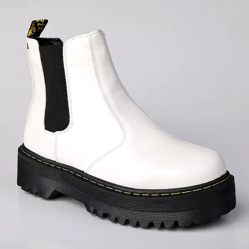 Madison Sheena Boots - White